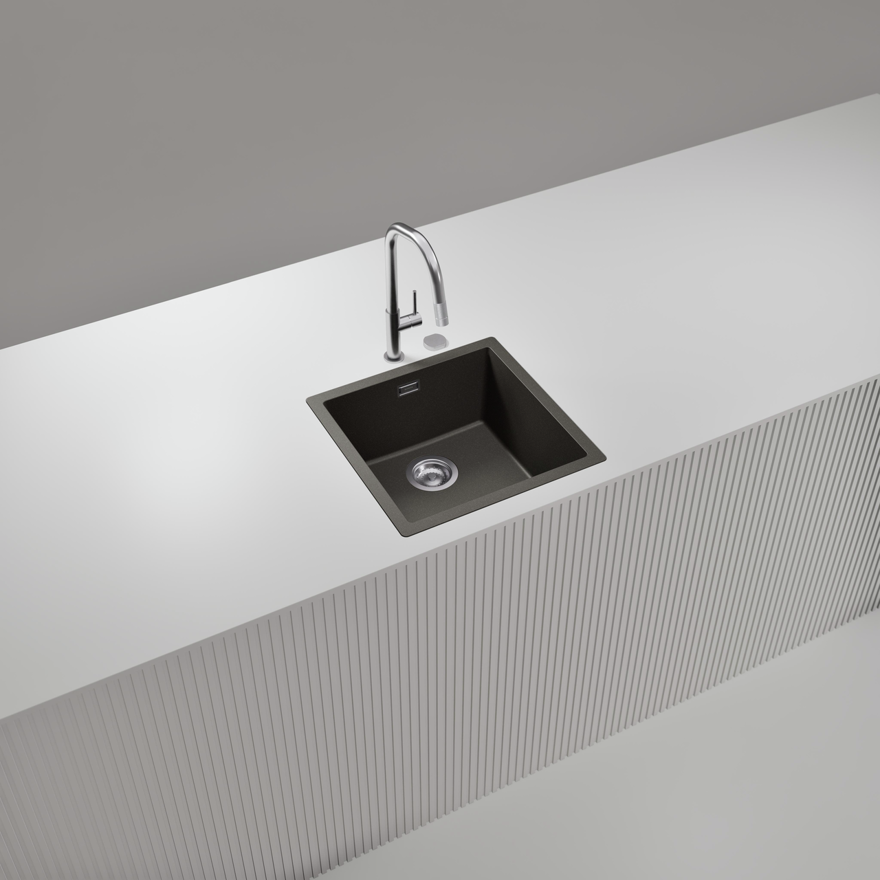 Dřez FORMHAUS D-100LS NERO